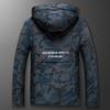Men's winter new cotton-padded clothes Men's youth fashion velvet thickened camouflage large size loose cotton clothes