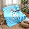 Lionel Messi Theme blanket Soft Flannel Blanket Plush Throw Blanket Cozy Sofa Bed Blanket for Home Decor