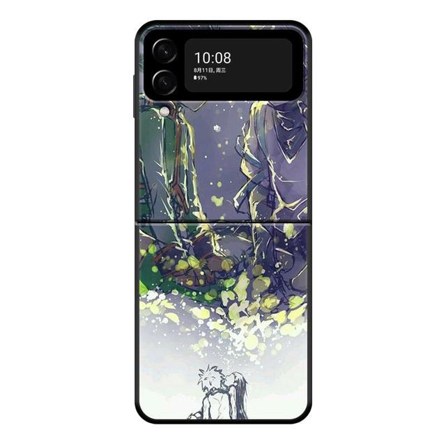 Hunter ×Hunter Gon Freecss Telefon Kılıfı Için Samsung Galaxy Z Flip 4 Z Flip3 5g Kabuk Galaxy Z Flip Sert Kapak Couqe