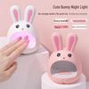 Adorable Little Rabbit Nail Art Mini LED Gel Lamp - Quick-Drying, Small, Doesn't Darken Hands