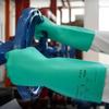 Ansell Industrial Nitrile Gloves: Acid, Alkali, Chemical, Anti-Corrosion, and Oil Resistant (37-873)