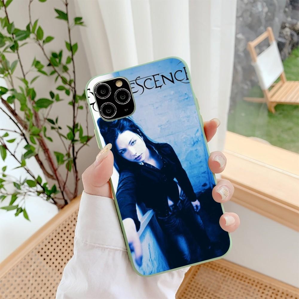 Rock Music A-Amy L-Lee Phone Case For IPhone 14 11 12 13 Mini Pro Xs Max 8 7 6 6S Plus X XR Solid Candy Color Case