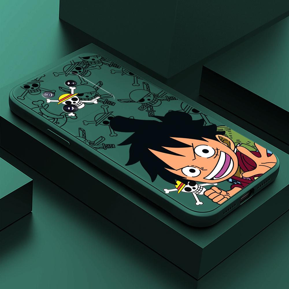 

Чехол для телефона с мультяшным красочным узором, квадратный, жидкий, силикон, TPU, полное покрытие камеры, противоударный защитный чехол для Xiaomi Redmi iPhone Xiaomi Poco X3 GT темно-зеленого