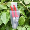 Portable Gardening Scissors Storage Box Multi-use Pruning Shear Cutter Holder Plastic Transparent Waist Box for Branch Pruner Pliers Trimmer Garden