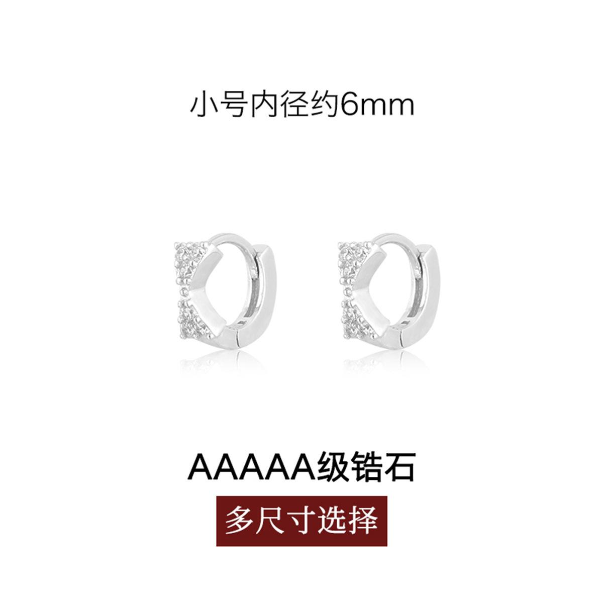 

Мини-серьги-бабочки из стерлингового серебра 925 пробы, женские универсальные модные легкие роскошные серьги, осенние и зимние новые трендовые серьги 925 silver