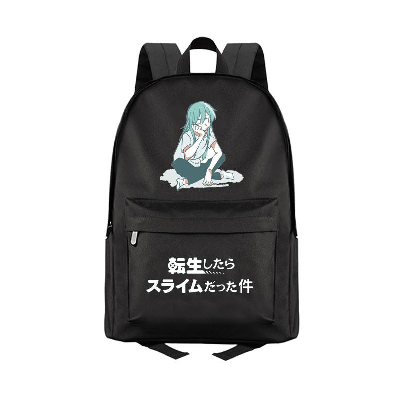 That Time I Got Reincarnated As A Slime Anime Backpack With Breathable Canvas For Casual Travel And School Use