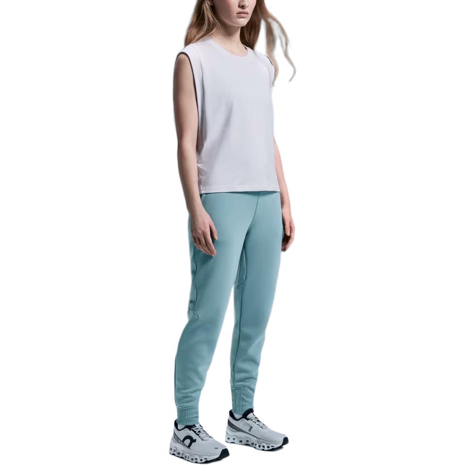 Ang Pao Jogginghose Kordelzug Unifarben Lässig Konisch Sport Lange Hose Damen Hose Blau 1WE11972523