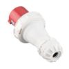 Industrial Socket CEE Aviation Connector IP67 Waterproof 5PIN 63A 220‑415V Red for Outdoor
