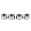4PCS Universal M18X1.5 O2 Oxygen Sensor Notch Nut Weld Bung Threads 304 Stainless Steel