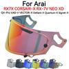 Visor for ARAI RX-7X RX7X CORSAIR-X RC RX-7V RX7V RAPIDE-NEO XD VAS-V ASTRO-GX QUANTUM-X SIGNET-X CHASER-X QUANTIC Photochromic