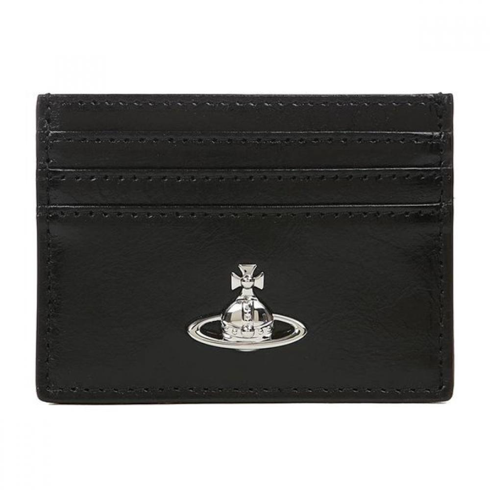 Vivienne WeStwood Women S Leather Flat Card Wallet 54030007w L00br