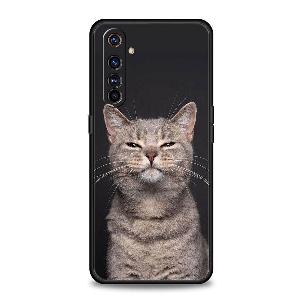 Kawaii Liebeskatze Handyhülle Für Realme 13 12 11 10 9 8 5G 7 C25 C35 GT5 GT3 GT2 Pro Plus Für Realme GT Neo 2 3 3T 5 Hülle
