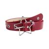 Grommet Waist Belt Punk Star Charm Skinny Chain for Cowboy Grunge Buckle Modern Waistband Waist Chain Studded Belt