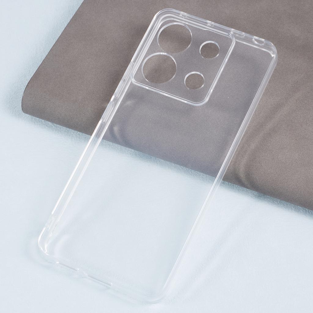 For Xiaomi Redmi Note 13 Pro 5G/Poco X6 5G Case Watermark-free 2.0mm Transparent Cell Phone Cover