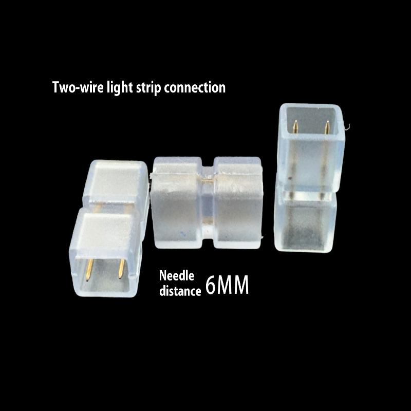 5Pcs Copper Rgb Connector Durable Gold 6/ 7/9/10/11/12/13Mm Led Strip Connector 2 Pin 3Pin 4Pin Terminals Connector Rgb