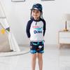 Costume da bagno per bambini - Costume da bagno a prova di sole con dinosauro dei cartoni animati per ragazzi