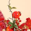 Artificial Flowers Bouquet 2025 Desk Photo Prop Chinese New Year Decoration for Spring Festival Indoor Porch Wedding Home Decor