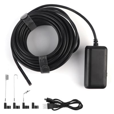 Câmera de inspeção endoscópica boroscópio de 0,2 pol. 5MP IP67 com 6 LEDs WiFi para smartphones iOS/Android