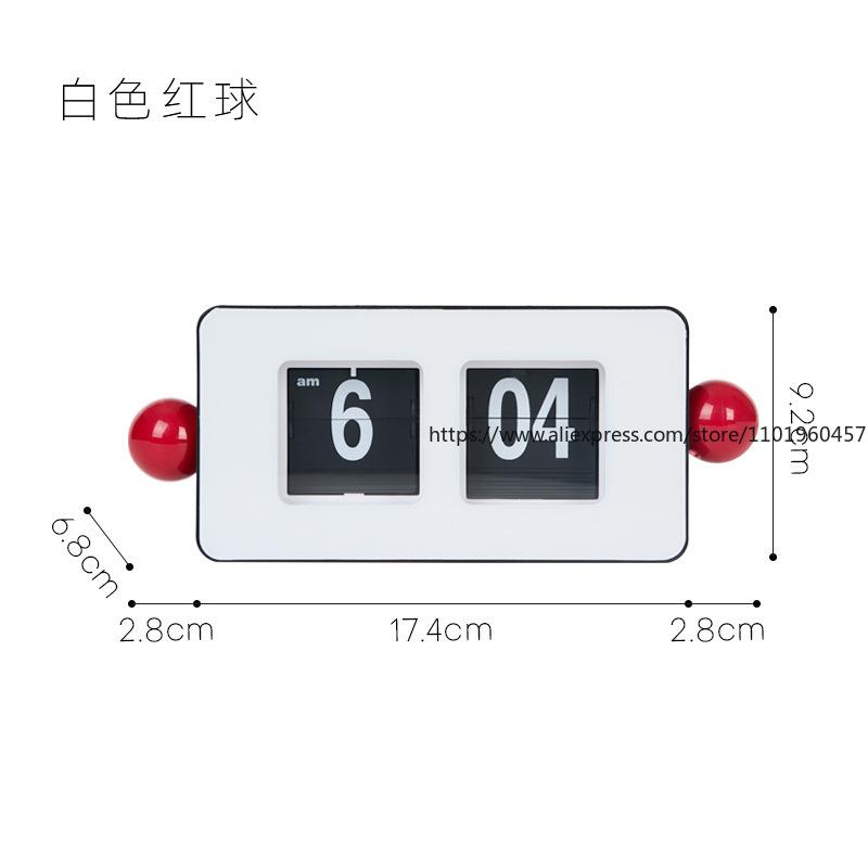 Automatischer Blattwendekalender Schreibtischdekoration Wohnzimmer Schlafzimmer Arbeitszimmer Nachttisch Kreative Einfache Und Retro Uhr