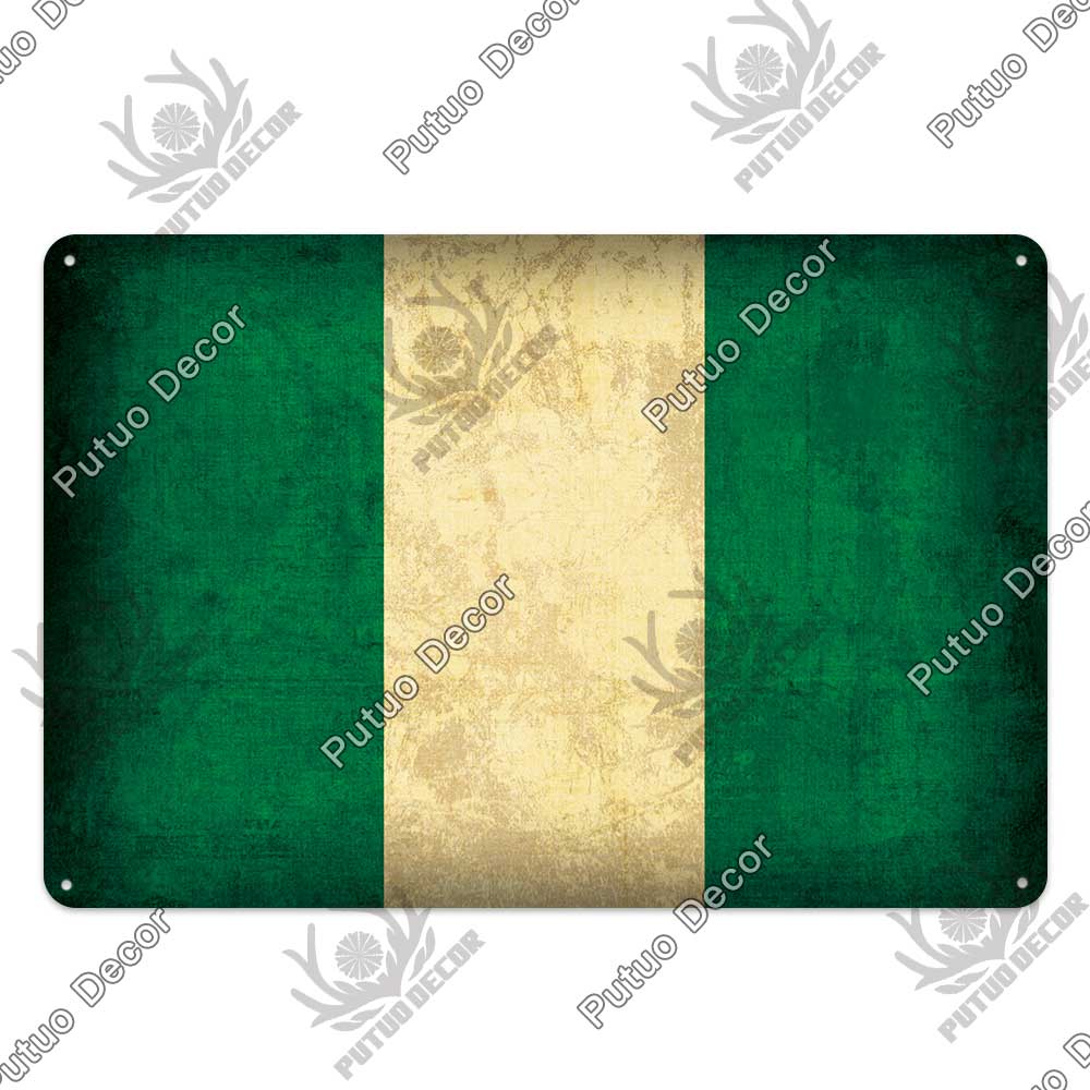 Dekorationsflagga Vintage Plakett Metallplatta Tennskylt Väggkonst Dekoration Affischer Man Cave Bar Pub Vardagsrum Hem Järnmålning