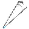 Foldable Snake Tongs with Adjust Angled Head Grabber Tool for Safe Efficient Reptile Handling Sea Driving Tool Clamp
