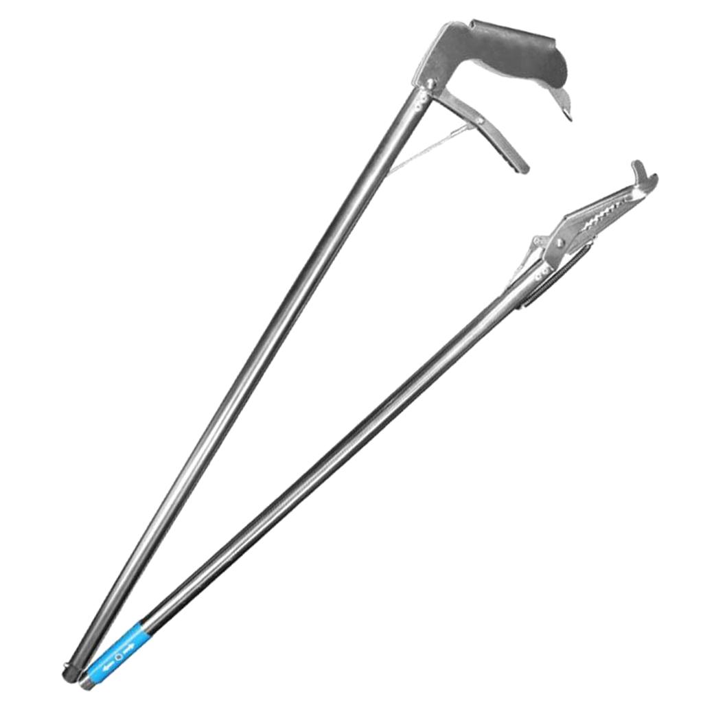 Foldable Snake Tongs with Adjust Angled Head Grabber Tool for Safe Efficient Reptile Handling Sea Driving Tool Clamp