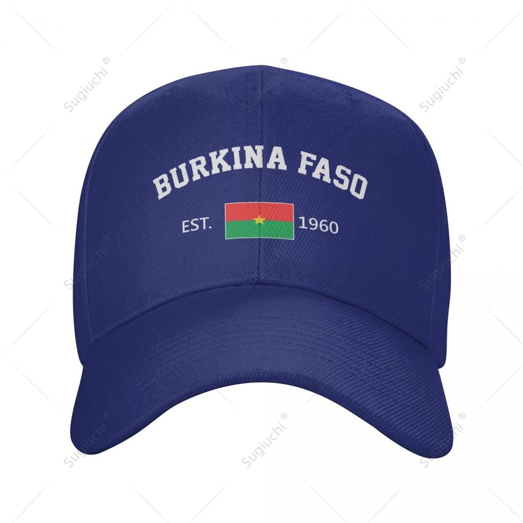 Baseball Cap Burkina Faso EST Independence Day Wild Sun Shade Peaked Adjustable Outdoor Caps