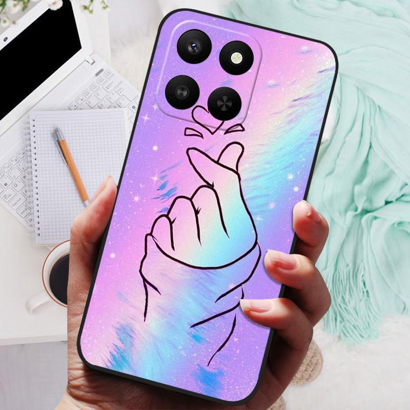 For Honor 400 Smart Case NEW TPU Silicone Shockproof Cat Phone Cover For Honor X7d 4G 5G / Play 10T 5GFunda Printing Soft Coque