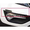 Car Front Right Fog Light Frame Bright Strip Trim Fit for Kia Sportage 2009 2010 2011 2012 2013 Chrome ABS