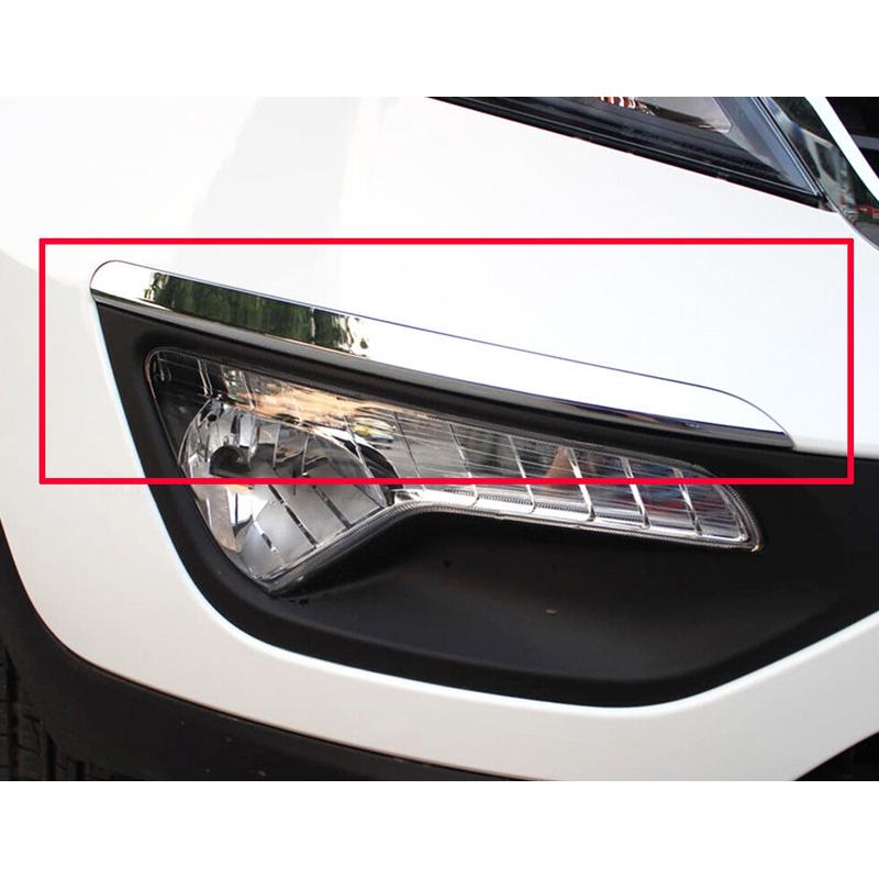 Car Front Right Fog Light Frame Bright Strip Trim Fit for Kia Sportage 2009 2010 2011 2012 2013 Chrome ABS