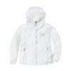 City Outdoor Series Solid Packable UPF50+ Hooded Skin Jacket UV Protection Sun Shirt Women Jackets White WP4058-100
