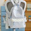 Schoolbag simple schoolbag female junior high school students small fresh cute large capacity middle school students backpack college students high 