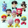 Neues 10-teiliges Set K-Pop Figuren Action-Figuren Spielzeug Sitzen Derpys Tiger Rumi Mira Zoey Sussy Saja Jungen Figur Dekoration Geschenk