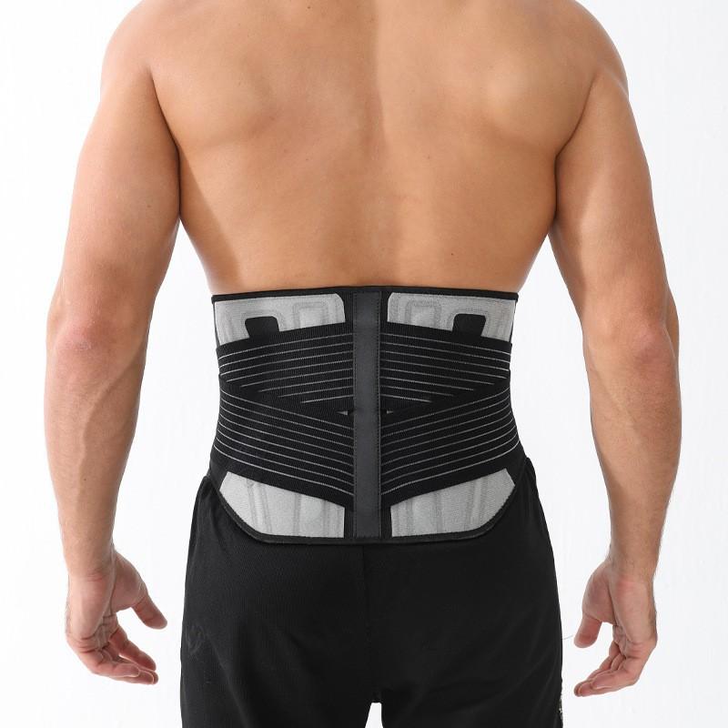 Support Waist Belt Men s Compression Protection Plate Prominent Fitness Running Bodybuilding One-size-fits-all waist size 2.6-3.2 feet