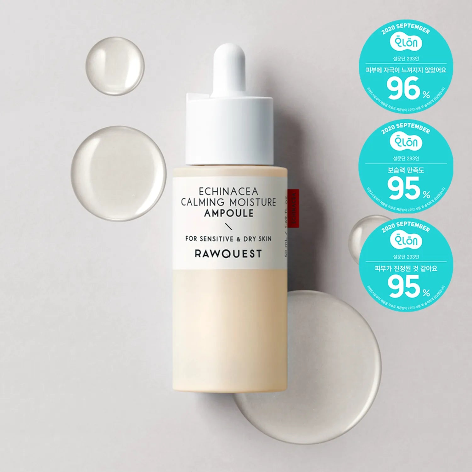 RAWQUEST Echinacea Calming Moisture Ampoule 50mL 50ml