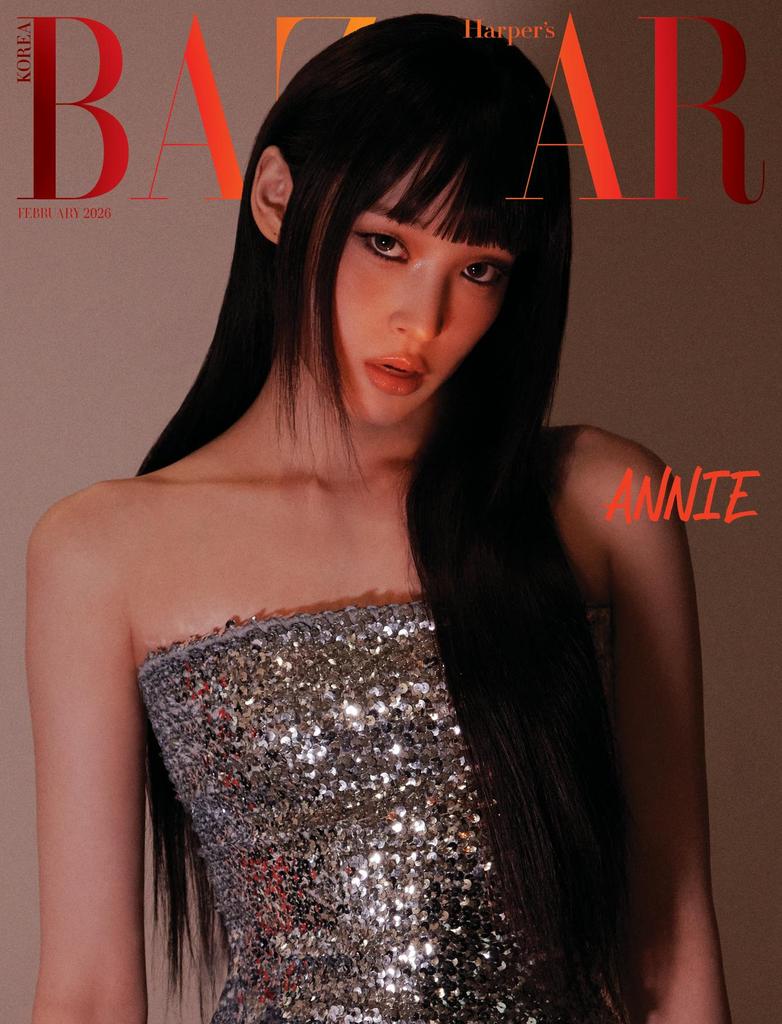 Harper's Bazaar Korea Luty 2026 PROJEKT ALLDAY Annie, KiiiKiii, KPOP, KSTAR