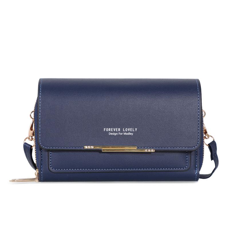 Bolso de hombro multifunción de doble capacidad de la capa doble de la capa de las mujeres Bolso de hombro multifunción de doble capacidad de la capa doble de la capa de las mujeres