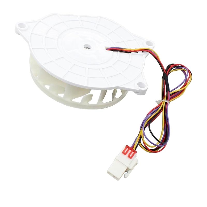 Easy to Install Refrigerator Fan Motor Replacement Part Plastic Texture Suitable for Various Fridge Models Repairing