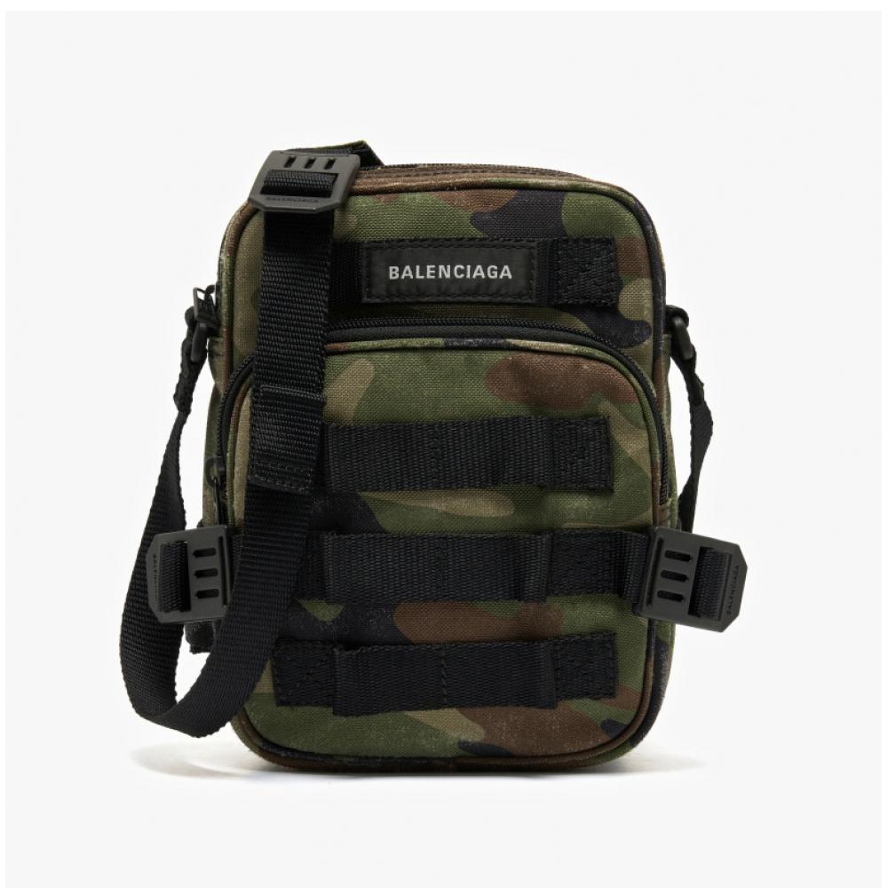 Balenciaga 715852 2aa78 2263 Army Camo Messenger Bag Crossbody Bag