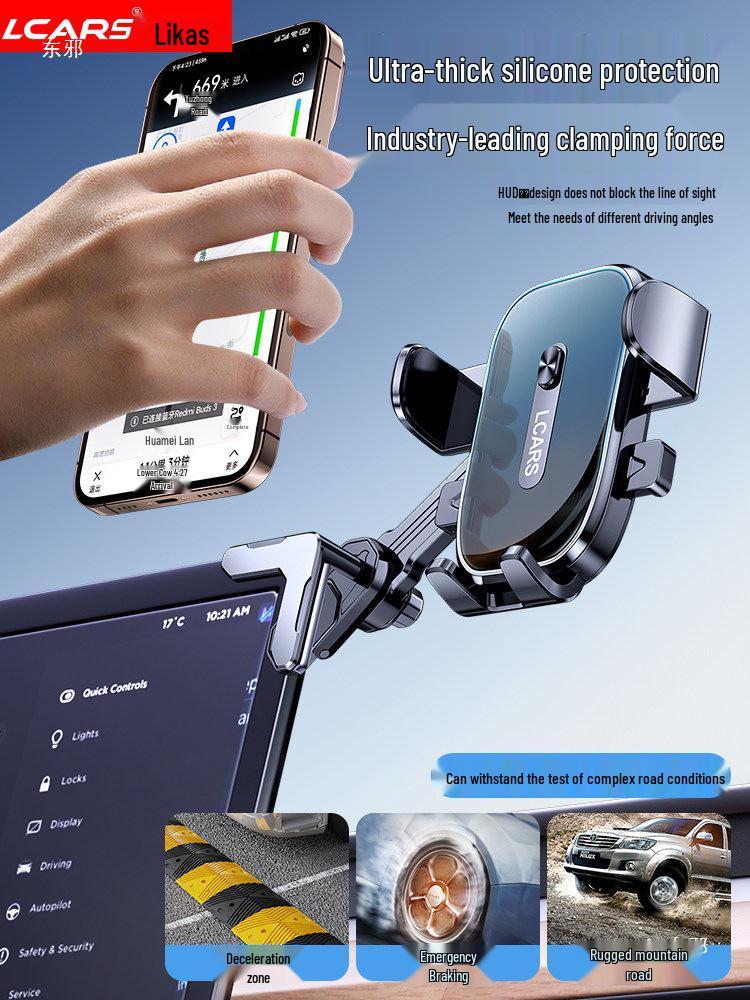 2025 Mobile Phone Car Mount: Center Console Display Screen Navigation Holder