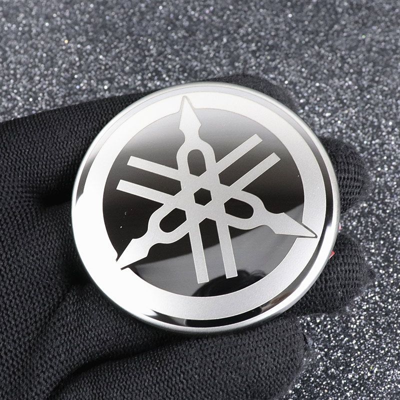 Motorrad Edelstahl Emblem Aufkleber Geeignet für Yamaha 125cc Jog I125 Xuying Fuxi Feizhi 125 Modelle