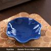 Retro Japanese Ceramic Dipping Dish for Home Decor, Snacks, Sushi, and Seasoning.