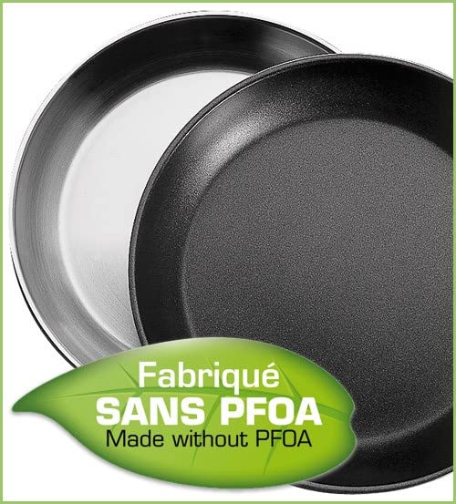 CRISTEL wok 24cm Gaz IH uyumlu WOKT24QE Japon Malı Fransa'da Üretilmiştir Yapışmaz [Yetkili ürün]