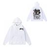 Mens Oversized Hooded Sweatshirt Winter Thick Cotton Streetwear Letter Print Unisex Couple Hoodie