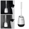 Plastic Wall Mounted Toilet Brush & Holder, Bowl for Bathroom Cleaning - Premium, Span,