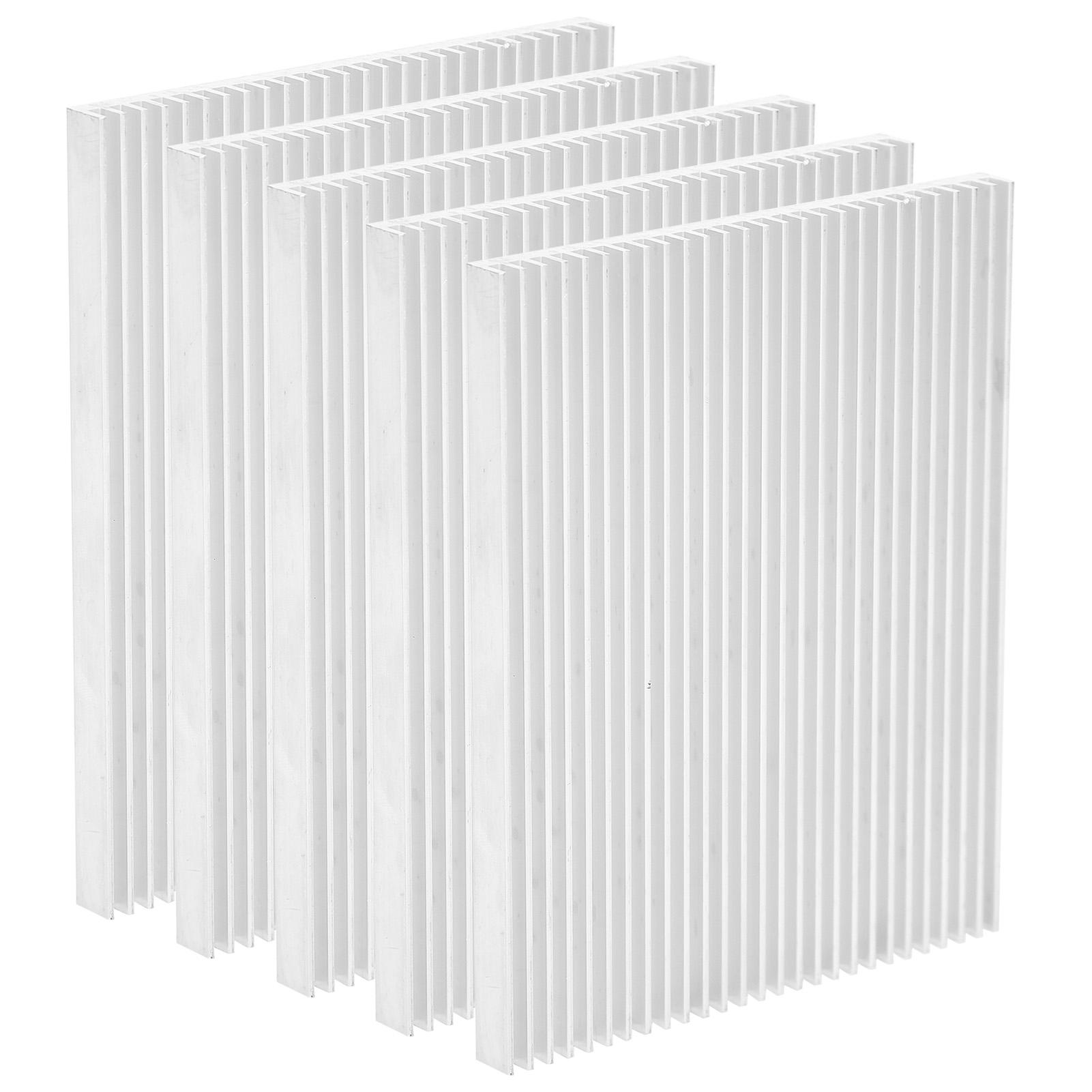 

5Pcs Heat Sink CPU Ultra Thin Aluminum Cooling HeatDissipating Parts 100 x 80 x 7MM