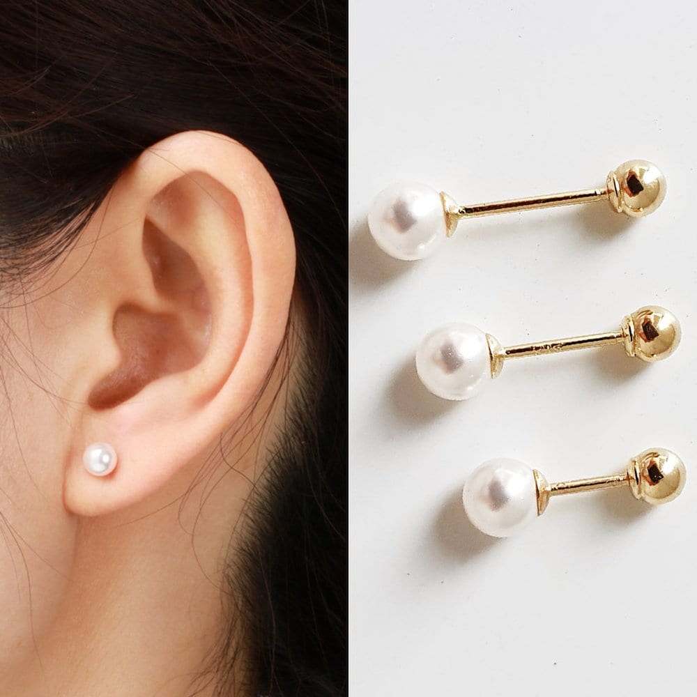 [Costarswag]14K Pearl Piercing