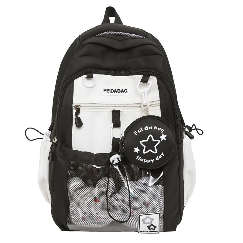 Torebka szkolna urocza dziewczynka wysoka wartość dopamina ból duża pojemność słodki lek makijażu