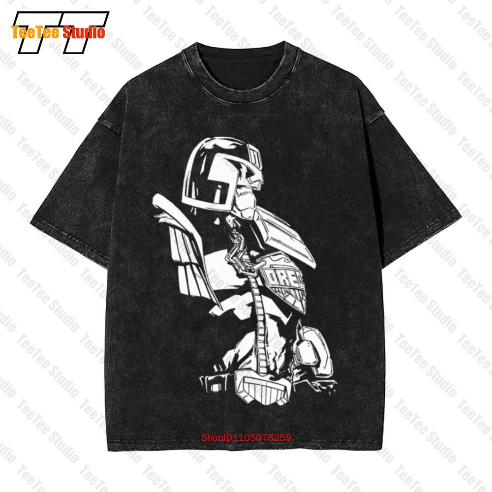 Judge Dredd (Ad) Comic Book Graphic Novel Vintage Oversized TShirt TWJS S