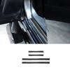 4Pcs Carbon Fiber Outer Door Scuff Sill Cover Trim For Toyota 4Runner 2010-